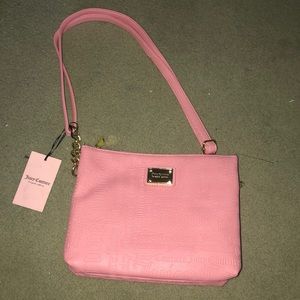 Vintage Juciy Couture DEBOSS LOGO PINK ICING bag - New